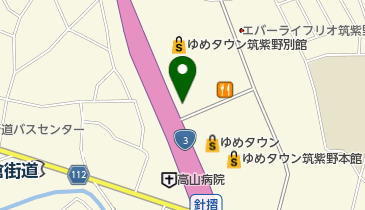 針摺圧送センターの地図画像