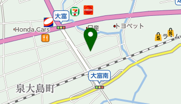 (有)大原自動車サービス工場の地図画像