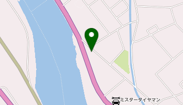 萩原建材(株)倉庫の地図画像