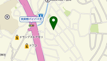 (有)平山物流の地図画像