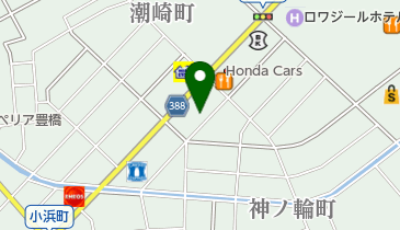 (有)中西オートセンターの地図画像