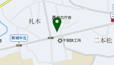 (株)千賀鉄工所の地図画像