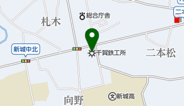 (株)千賀鉄工所の地図画像