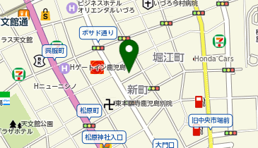 お茶の知覧茶屋工場の地図画像