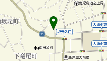 南日本新聞東部販売センターの地図画像