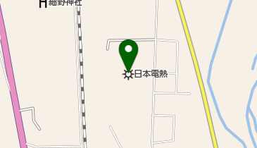 日本電熱(株)松川工場の地図画像