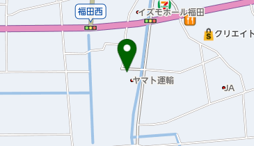 中部レジン物流センターの地図画像
