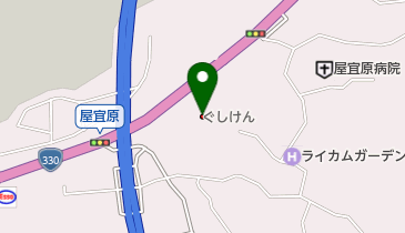 (株)ぐしけん屋宜原工場の地図画像