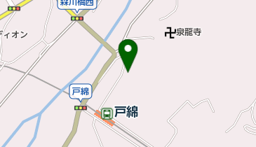 大石商店倉庫の地図画像