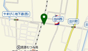 岡谷運輸(株)南松本(営)の地図画像