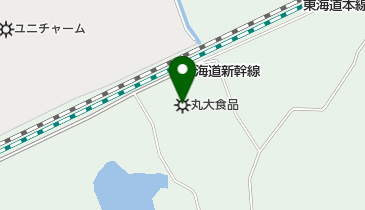 丸大食品(株)静岡工場の地図画像