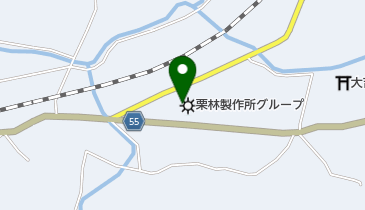 (株)栗林製作所グループの地図画像