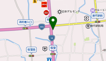 (株)長野製作所の地図画像