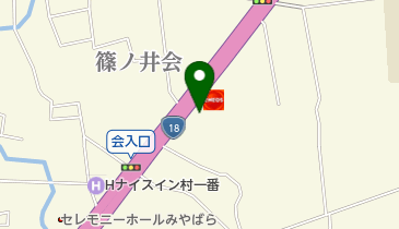 二本松物流(株)長野(営)の地図画像