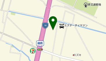 (株)西澤製作所の地図画像