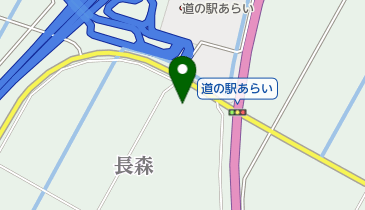 JAえちご上越長森低温倉庫の地図画像