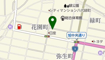 熊本日産八代支店サービス工場の地図画像