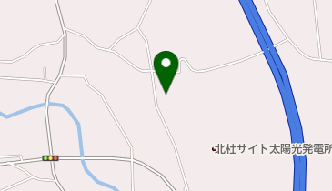 長坂紙工業物流倉庫の地図画像