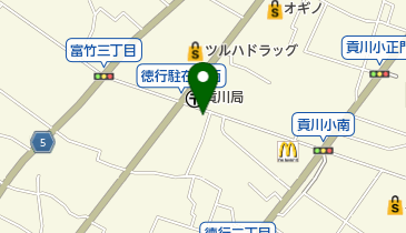 富士物流(株)甲府(営)の地図画像