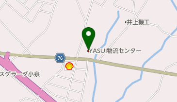 (株)YASUI物流センターの地図画像