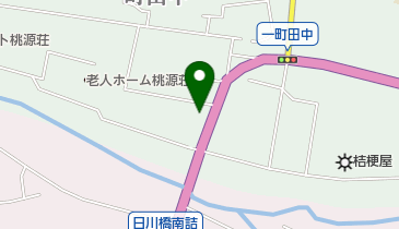 山梨物流事業協同組合日川事業所専用自家用スタンドの地図画像