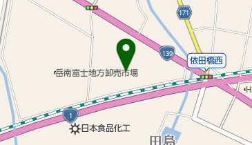 福山通運(株)富士営業所の地図画像