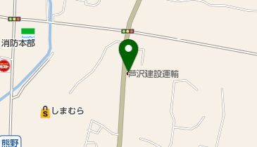 (株)芦沢建設運輸の地図画像