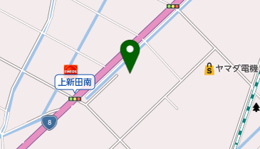 ダイナム新潟物流センターの地図画像