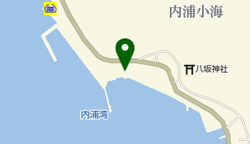 内浦漁協加工直販所の地図画像