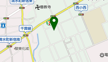 新井製粉工場の地図画像