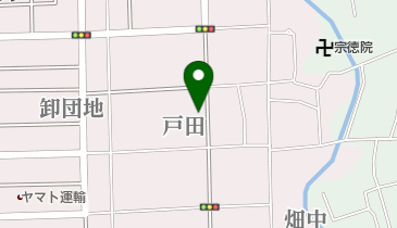 戸田倉庫の地図画像