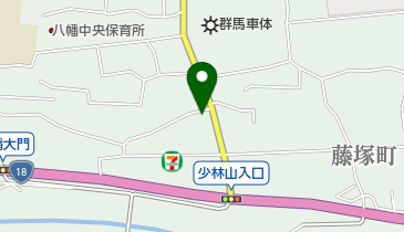 (有)かせだ米穀店倉庫の地図画像