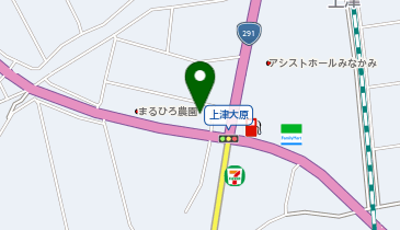 (株)三美製作所上津工場の地図画像