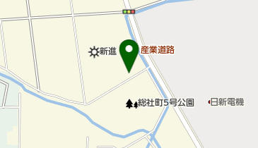 (株)新進総社工場の地図画像