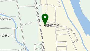 (株)真柄鉄工所の地図画像