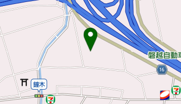 (株)一越工業の地図画像