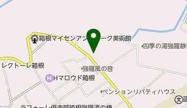 東亜建設工業健康保険組合箱根東亜荘の地図画像