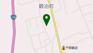 (有)田村鉄工作業場の地図画像