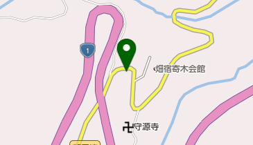 畑の茶屋工場の地図画像