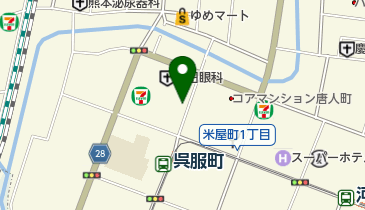 出田眼科病院ふれあいセンターの地図画像