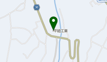 平紐工業(株)上野原工場の地図画像