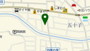 ヤクルト本庄センターの地図画像