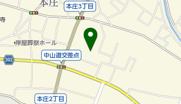(株)本庄機械製作所の地図画像