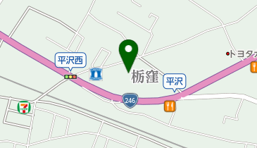 (株)暁工業の地図画像