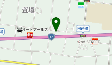 (有)須長運輸第二車庫の地図画像