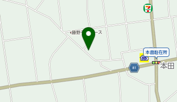 荻原オート整備工場の地図画像