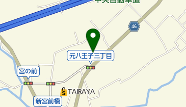 コープみらいコープデリ元八王子センターの地図画像