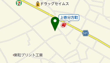 田口織物工場の地図画像