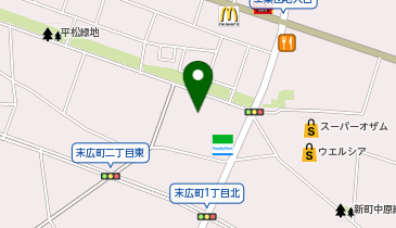 新日本物流(株)の地図画像