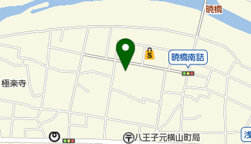 八王子食糧倉庫の地図画像